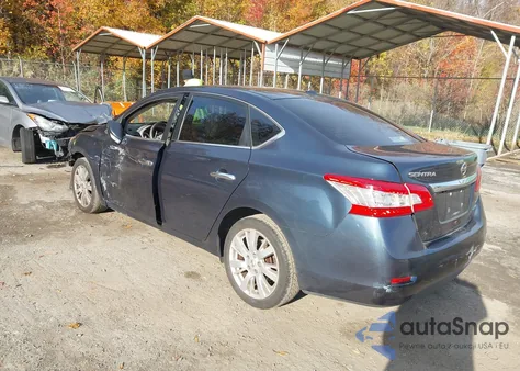 2013 Nissan Sentra Sl из США, поврежденный, VIN 3N1AB7AP6DL651308